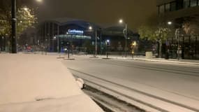 De la neige à Lyon le 13 décembre 2022