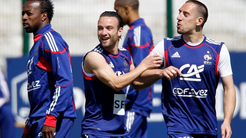 Mathieu Valbuena et ses partenaires sont arrivés à la Réunion.