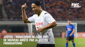 Justice : Ronaldinho relâché puis de nouveau arrêté au Paraguay pour possession de faux passeports