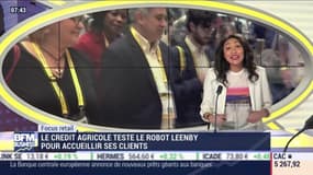 Focus Retail: Le Crédit Agricole teste le robot Leenby pour accueillir ses clients - 08/03