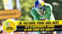 Tour de France : 3e victoire pour Van Aert, les classements après la 20e étape