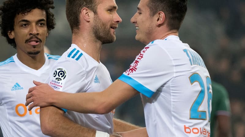 Luiz Gustavo, Valère Germain et Florian Thauvin