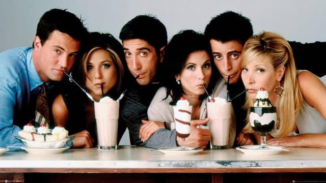 Une affiche de Friends.