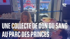 Une collecte de don du sang organisée au Parc des Princes 