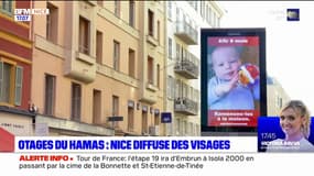 Otages du Hamas: Nice diffuse les visages des enfants en ville