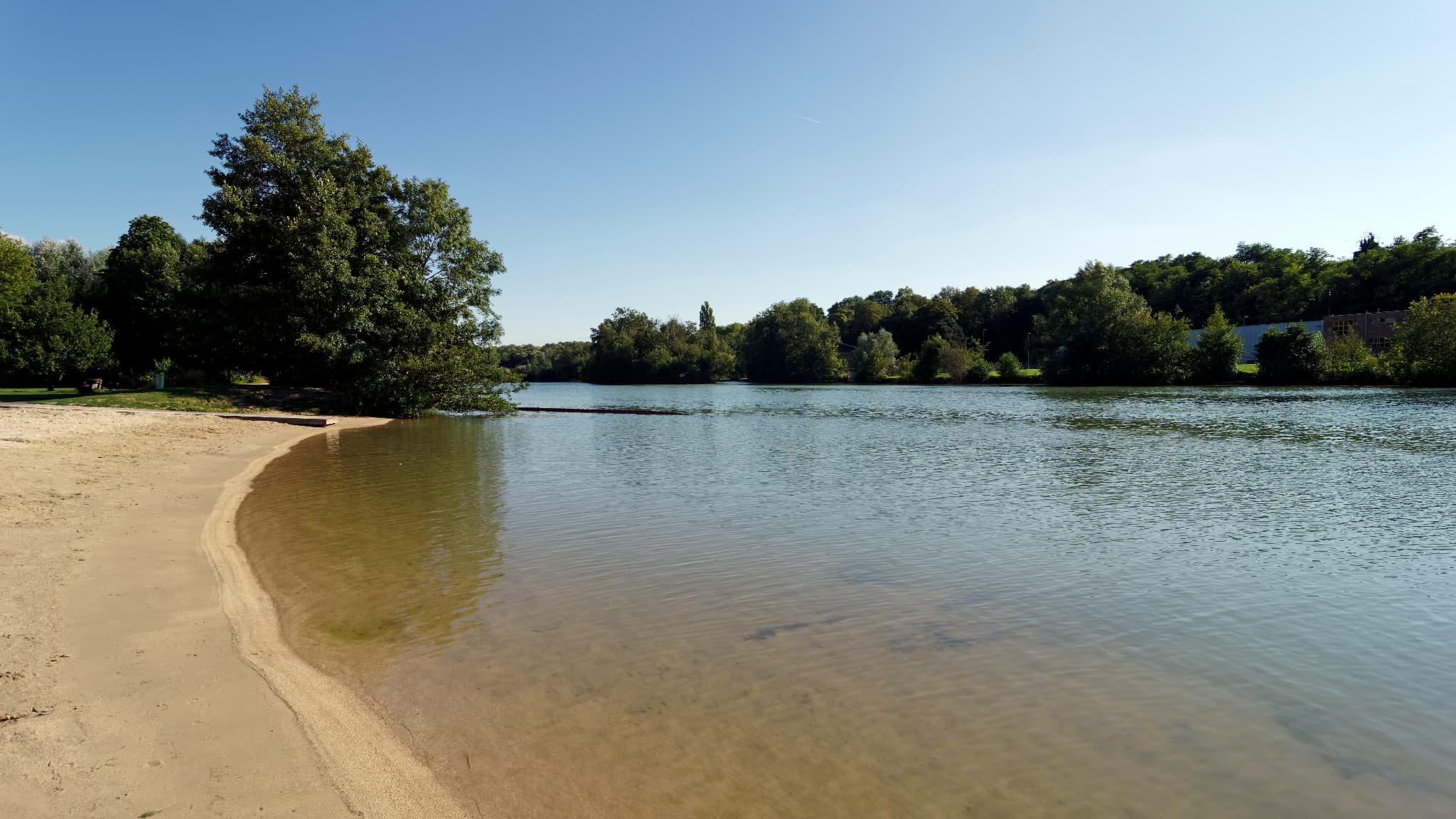 La plage de Meaux, en Seine-et-Marne