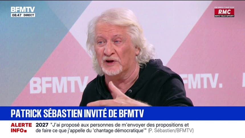 "C'est ce mépris-là qui a fabriqué le RN": Patrick Sébastien revient sur  les propos d'Alain Souchon qui "ne croit pas que les Français soient assez  cons" pour élire le RN en 2027