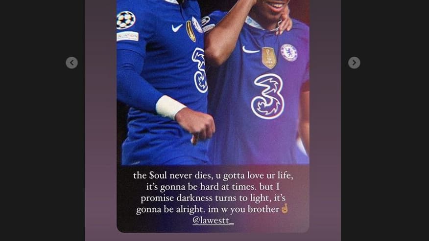 Le message de Reece James pour Wesley Fofana Le message de Reece James pour Wesley Fofana