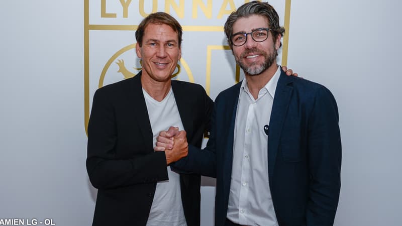 Rudi Garcia et Juninho