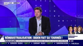 Le débat : Réindustrialisation, Biden fait sa tournée - 29/03
