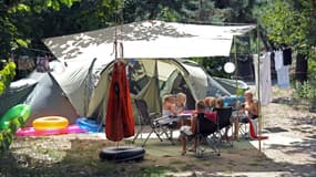Camping de Porticcio, en Corse
