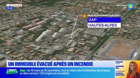 Gap: un immeuble évacué après un incendie d'habitation