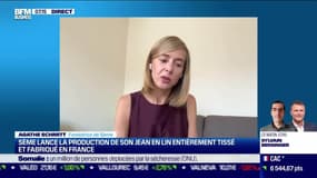 Agathe Schmitt (Sème) : Sème lance la production de son jean en lin entièrement tissé et fabriqué en France - 12/08