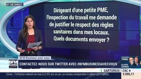 Respect des règles sanitaires dans les locaux: quels documents envoyer à l'inspection du travail ?