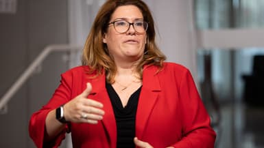 Sonia Backès le 2 septembre 2022 à Ris-Orangis