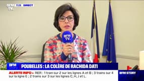 Rachida Dati: "La maire de Paris a les moyens de demander à ce que les poubelles soient collectées, elle refuse de le faire"