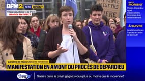 Depardieu jugé à Paris: manifestation à l'appel d'associations féministes