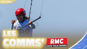 JO 2024 / Kitefoil (F): Les comm's RMC de la médaille d'argent de Lauriane Nolot