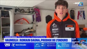 Vaumeilh: Romain Dagna, prodige de l'Enduro