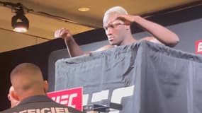 Losene Keita manquant sa pesée avant l'UFC Paris, le 5 septembre 2025