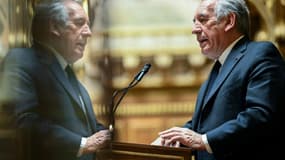 Le Premier ministre François Bayrou s'exprime devant les députés à l'Assemblée nationale à Paris, le 15 janvier 2025