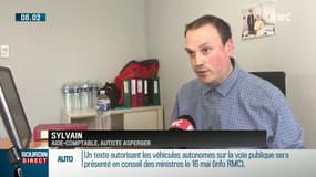 Sylvain, aide-comptable, autiste Asperger :"Je suis fier de gagner ma paye"