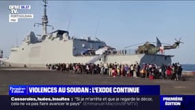 Soudan: une frégate française récupère des ressortissants