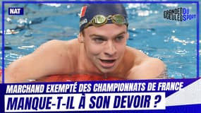 Natation : Marchand exempté des championnats de France, manque-t-il à son devoir ?