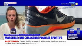 Marseille: des chaussures spécialement conçues pour les sportifs
