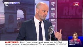 Jean-Michel Blanquer "ne souhaite pas et ne pense pas que ce sera nécessaire" de rallonger les vacances scolaires après les fêtes
