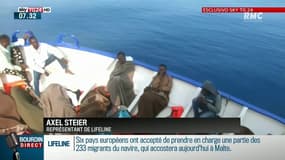 Accusée de "faire le jeu des passeurs", l'ONG Lifeline se défend: "Nous portons secours à des gens qui fuient des guerres!"