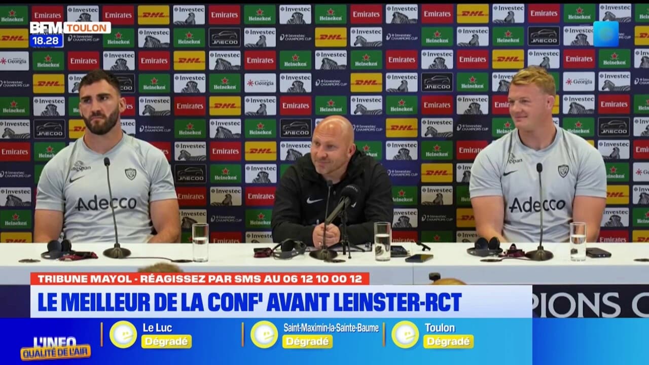 Tribune Mayol du vendredi 1er mai - Le meilleur de la conf' avant Leinster-RCT