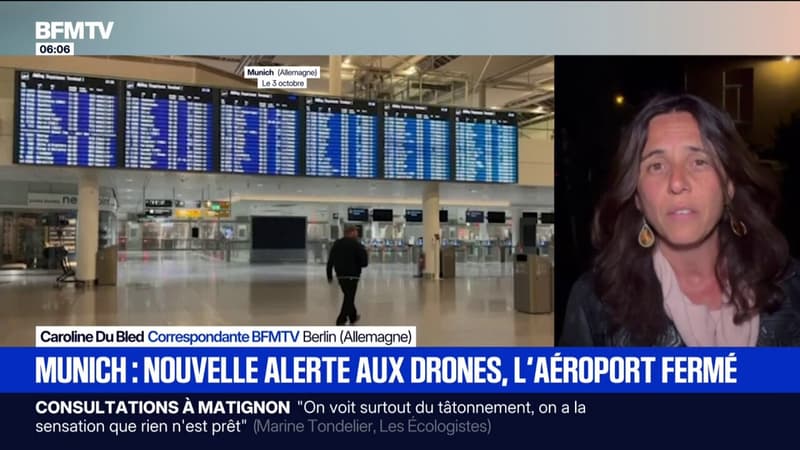 L'aéroport de Munich fermé brièvement après le survol de drones d'origine inconnue