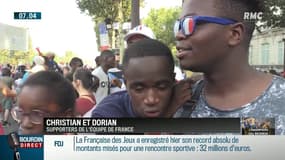 Les Bleus sur les Champs-Élysées: "Ça aurait été bien s'ils avaient fait un aller-retour"