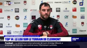 TOP 14: le Lou Rugby veut gagner sur le terrain de Clermont ce vendredi