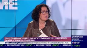 Lucia Arribas (Solutions Prompteur) : Solutions Prompteur est une société événementielle spécialisée dans le domaine du prompteur - 03/06