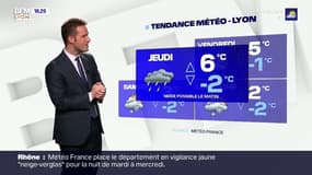 Météo à Lyon: le temps se refroidit pour la fin de semaine, des chutes de neige possibles