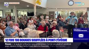 Calvados: douze centenaires célébrés dans un Ehpad de Pont-l'Évêque