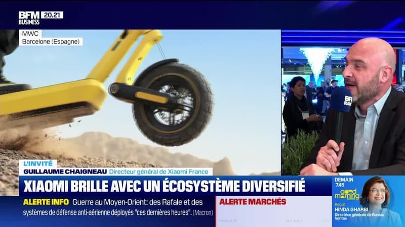 Guillaume Chaigneau (Xiaomi France) : MWC, Xiaomi présente ses nouveaux smartphones - 03/03