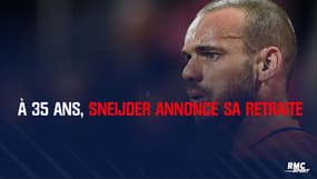 À 35 ans, Sneijder annonce sa retraite 