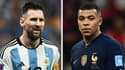 Lionel Messi et Kylian Mbappé