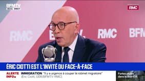 "Il faut l'entendre": Éric Ciotti (UDR) réagit aux propos de Michel Houellebecq, qui dit envisager "une guerre civile" en France