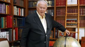 L'animateur Philippe Bouvard à Paris, le 31 août 2016 