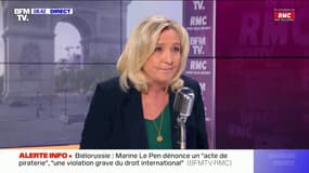 "Les atteintes aux forces de l'ordre sont un symptôme gravissime de la situation de notre pays, il faut les protéger" - Marine Le Pen