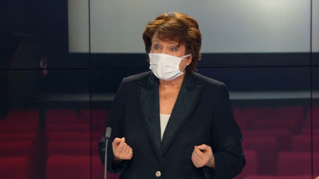 Roselyne Bachelot, le 8 février 2021 sur BFMTV