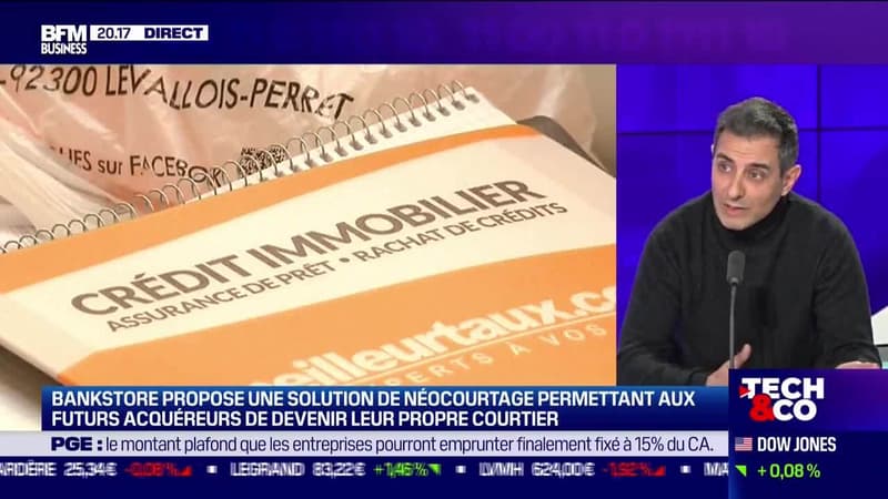 David Pombo (Bankstore) : Bankstore propose une solution de néocourtage permettant aux futurs acquéreurs de devenir leur propre courtier - 07/04