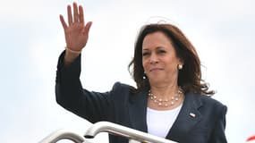Kamala Harris sur la base aérienne d'Andrews (Maryland) le 14 juin 2021. (Photo d'archive)