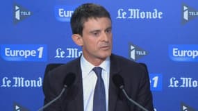 Manuel Valls sur Europe 1, dimanche 8 novembre.