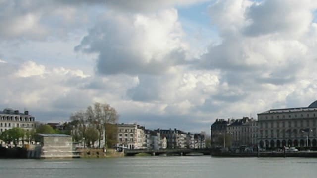 L'Adour à Bayonne.