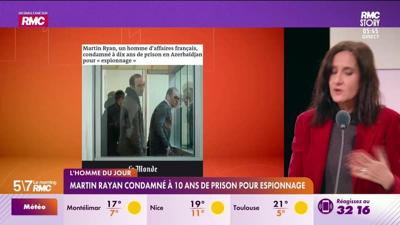 Le Portrait de Virginie Phulpin : Martin Ryan condamné à 10 ans de prison pour espionnage - 17/03